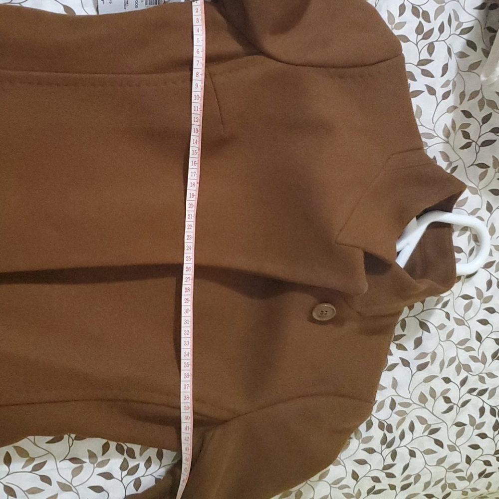 Babaton Camel Wool & Cashmere Long Coat - Picture 6 of 16
